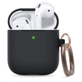 Silicone Case with Keychain Designed for Headphones Apple AirPods Case